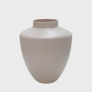 Vase The World - Tugela S matte ivory Ø24,5 x H29 cm