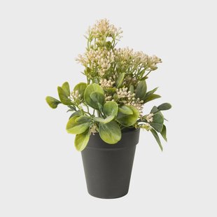 Kunstplant kalanchoe - roze - 24 cm
