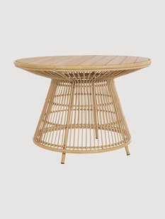 Ronde tuintafel Tavolo van teakhout, &Oslash; 110 cm