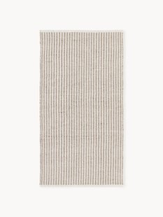 Gestreepte outdoor vloerkleed Turner, handgeweven