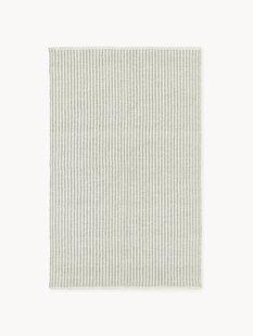 Gestreepte outdoor vloerkleed Turner, handgeweven