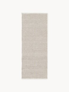 Gestreepte outdoor loper Turner, handgeweven