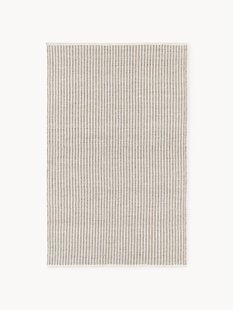 Gestreepte outdoor vloerkleed Turner, handgeweven