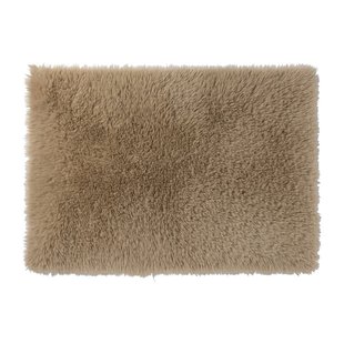 Vloerkleed fluffy - bruin - 120x180 cm