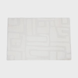 Vloerkleed native - wit - 120x180 cm