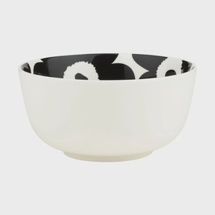 Marimekko Unikko schaal 0,9 L White-black