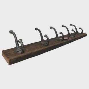 Vtw Living - Kapstok van Oud Hout - Geleefd Hout - Kapstok