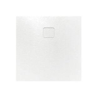 Douchevloer Riho Basel Slate 100x100 cm Incl. Afvoercover Mat Wit