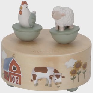 Little Dutch muziekdoosje Little Farm