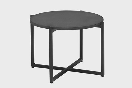Apple Bee | Koffietafel Soul Ø 54 x 37 cm | Lava-Black