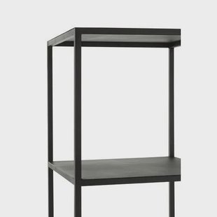 J-Line rek 6 Niveaus - metaal - zwart J-Line rek 6 Niveaus - metaal - zwart