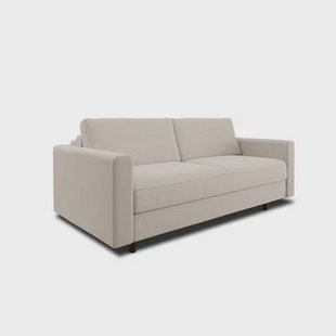 Express slaapbank dunlopillo beige geweven 140cm
