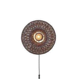 GOOD&MOJO Wandlamp Arizona - Bordeaux - Ø50cm GOOD&MOJO Wandlamp Arizona - Bordeaux - Ø50cm