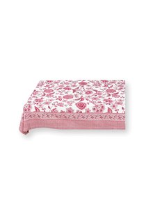 Pip Studio Tafelkleed Royal Regal Flower Rood 160x310cm