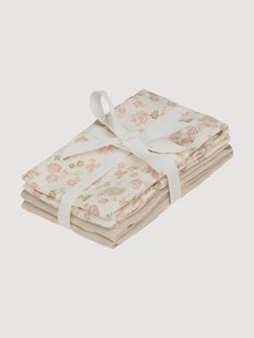 Babymousseline doekjes Augusta van biokatoen, 4-delig