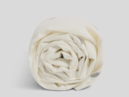 Yumeko Kinderlaken katoen satijn multicolour feather 80x100 100% biologisch en fairtrade katoen, satijn geweven