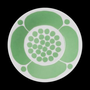 Arabia Sunnuntai schotel Ø16,5 cm Groen