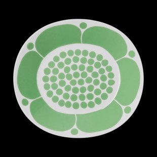 Arabia Sunnuntai bord ovaal 25 cm Groen