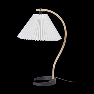 GUBI Timberline tafellamp Oak-birch-white