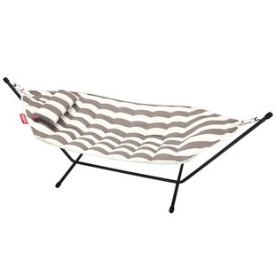 Fatboy Headdemock Superb Hangmat + Hoofdkussen Stripe Cacao