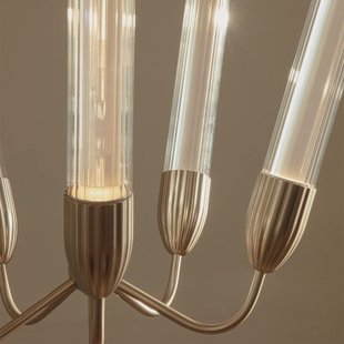 UMAGE hanglamp Lemon Squeeze lang, messing, Ø 85,6 cm