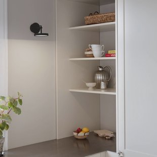 UMAGE LED spot Asteria Spot, Ø 12 cm, zwart