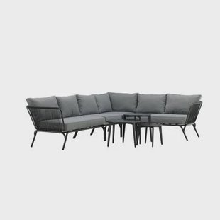 Rebellenclub Syros Hoekloungeset - Zwart