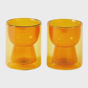 POLSPOTTEN Tip Tap Waterglazen 2 st. - Oranje