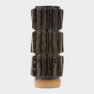 POLSPOTTEN Structure Vaas - L - Donkerbruin