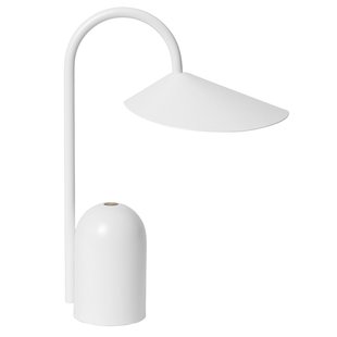 Ferm Living Arum Portable Tafellamp LED Oplaadbaar White