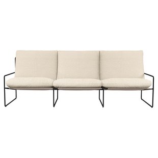 Ferm Living Desert 3-zits Loungebank Black/Off-White