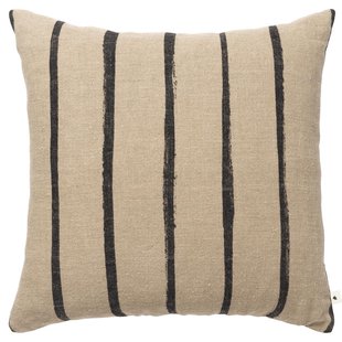 Ferm Living Oleo Kussen 50x50 Natural/Black