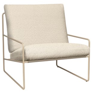 Ferm Living Desert Pure Fauteuil Cashmere Onderstel Cashmere/Off-White