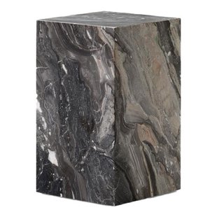 Audo Copenhagen Plinth Tall Bijzettafel 30x30 Grey Galaxy