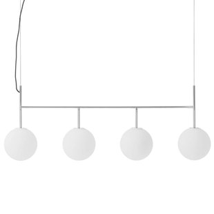 Audo Copenhagen TR Bulb Suspension Hanglamp Polished Steel