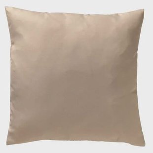 Buitenkussen 45x45 cm beige Effen kleur