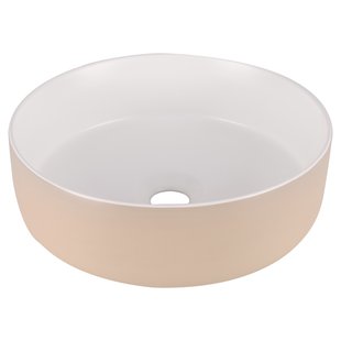 Waskom Differnz Mira 12x36 cm Beige/Wit