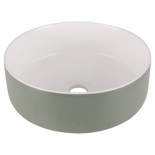 Waskom Differnz Mira 12x36 cm Groen/Wit