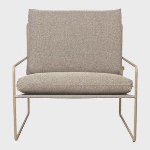 ferm LIVING Desert Lounger - Dolce - Cashmere / Dark Sand ferm LIVING Desert Lounger - Dolce - Cashmere / Dark Sand