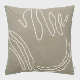 Ferm Living Jot Sierkussen - Elm Green