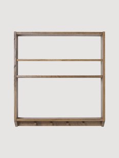 Handgemaakte wandrek Eli van eikenhout