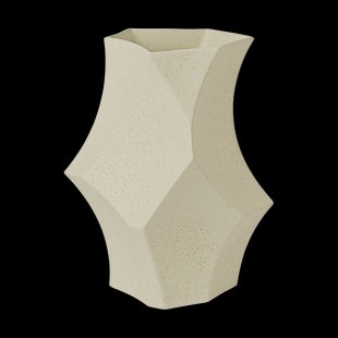 Ferm Living Cueva vaas 26 cm Off-white Ferm Living Cueva vaas 26 cm Off-white