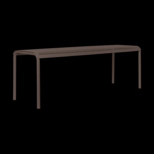 Ferm Living Dapple bank 45x130x39,8 cm Dark Chocolate