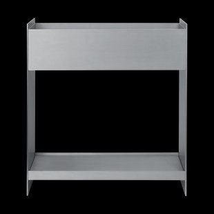 Ferm Living Lager plant box 65x60 cm Aluminium