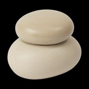 Ferm Living Pebble doosje small Sand/Cream