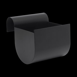 Ferm Living Uma balkonbak small 20 cm Black