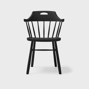 Stolab Småland armstoel Zwart 52