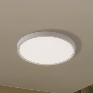 Lindby Smart LED plafondlamp Deika, Ø 30 cm, wit, Tuya