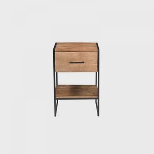 Livingfurn - Salontafel - Elin 40cm - Bruin, Zwart