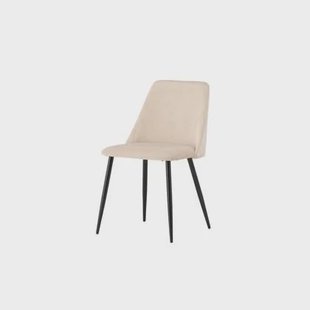 Svea - Kamo eetkamerstoel - velvet - beige